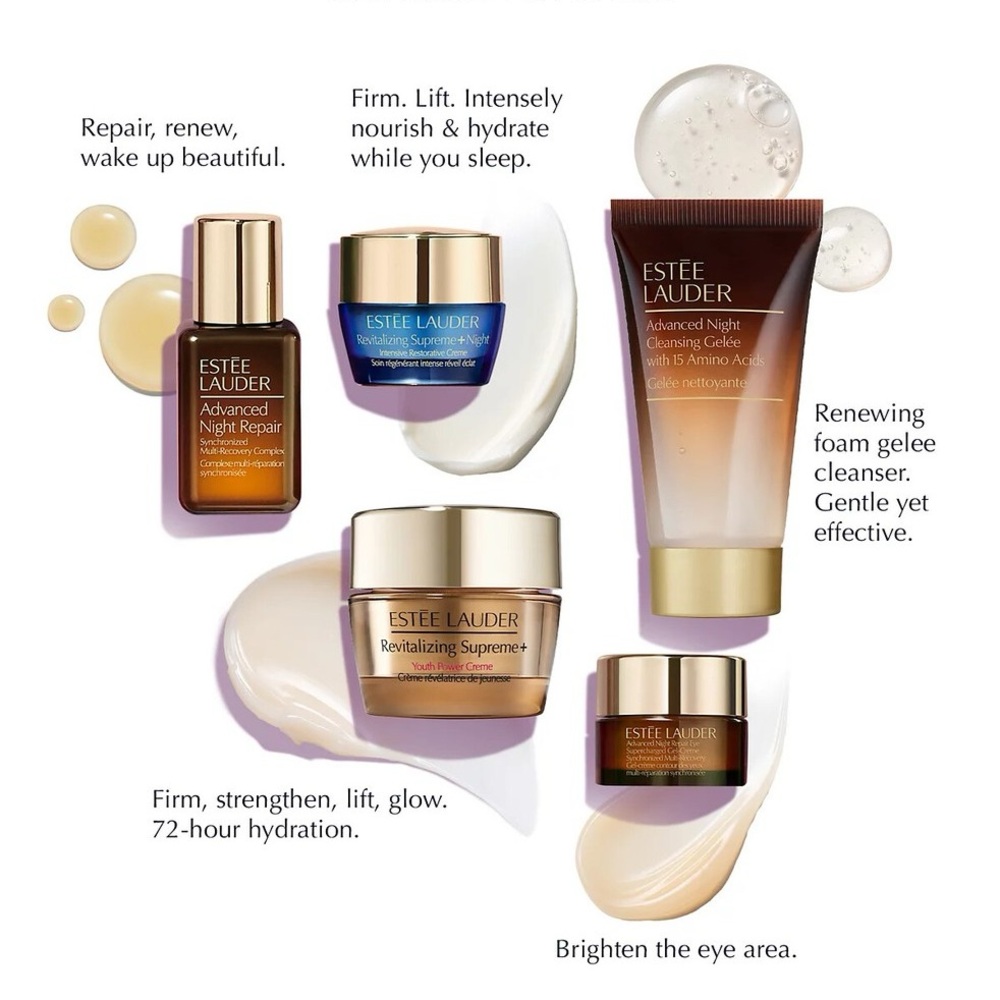 NWT 6pc ESTEE LAUDER MORE IS MORE DELUXE SET